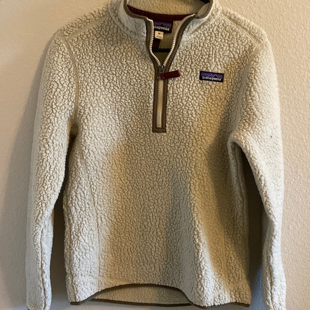 Patagonia Fleece Pullover Tan
